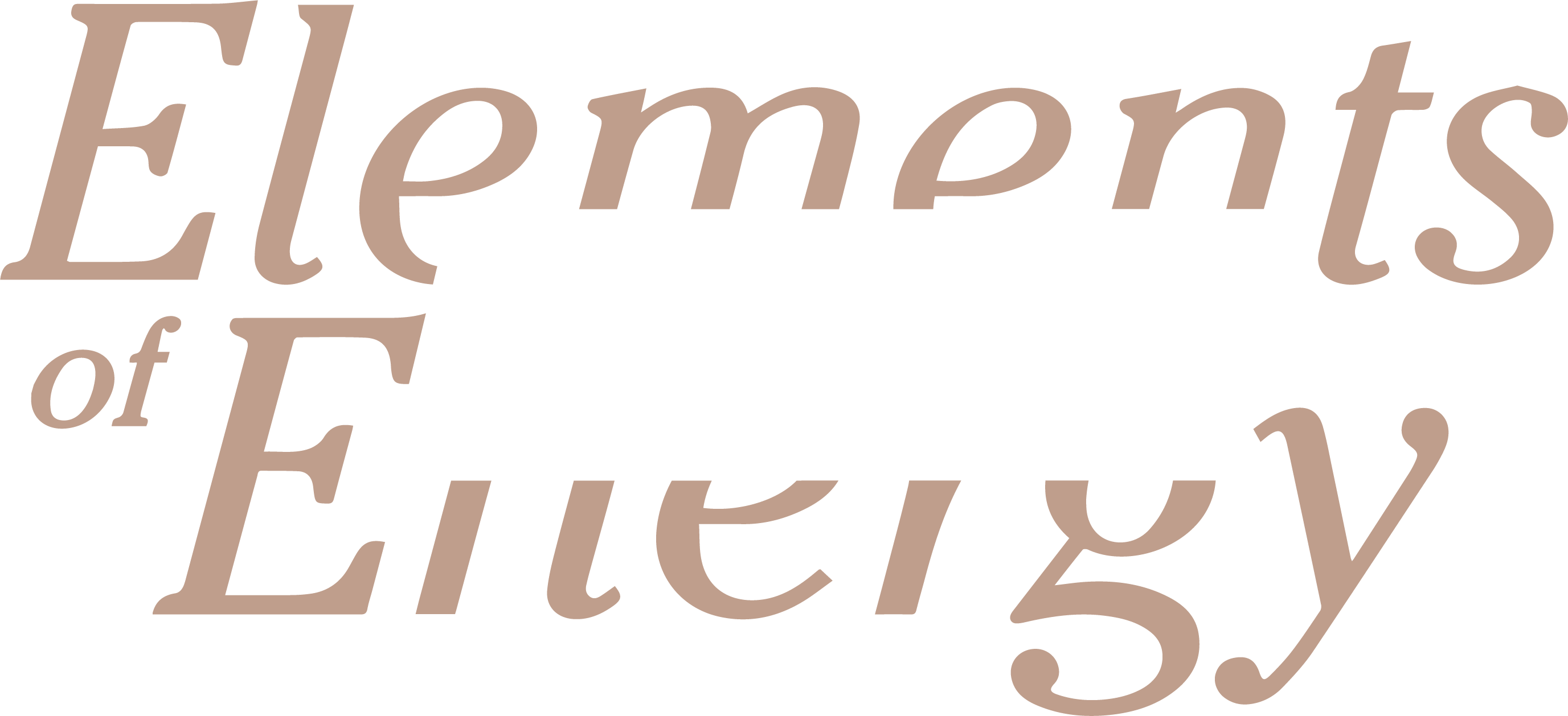 Elements of Energy